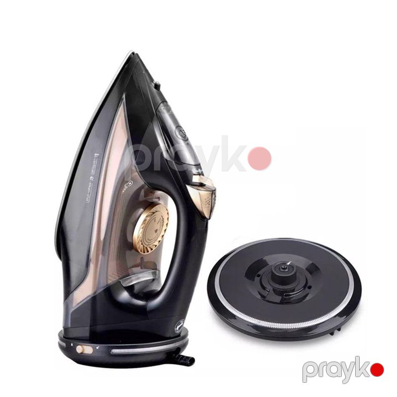Sokany SK-286 Elektrikli Buxarlı Ütü Keramika Altlıqlı Buxarlı Ütü 2400W — Ev texnikası, Bakı (6)