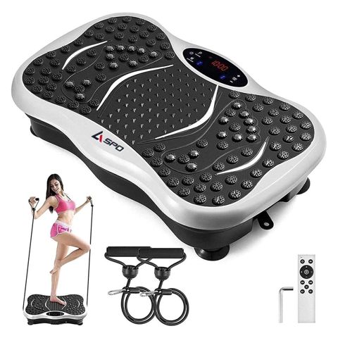 Aspo Vibroplatforma Arıqladıcı Vibrasiya Məşq Platforması Uzaqdan İdarə Olunan Bədən Formalaşdırıcısı Vibrasiya Platforması — Fitness və İdman Avadanlıqları