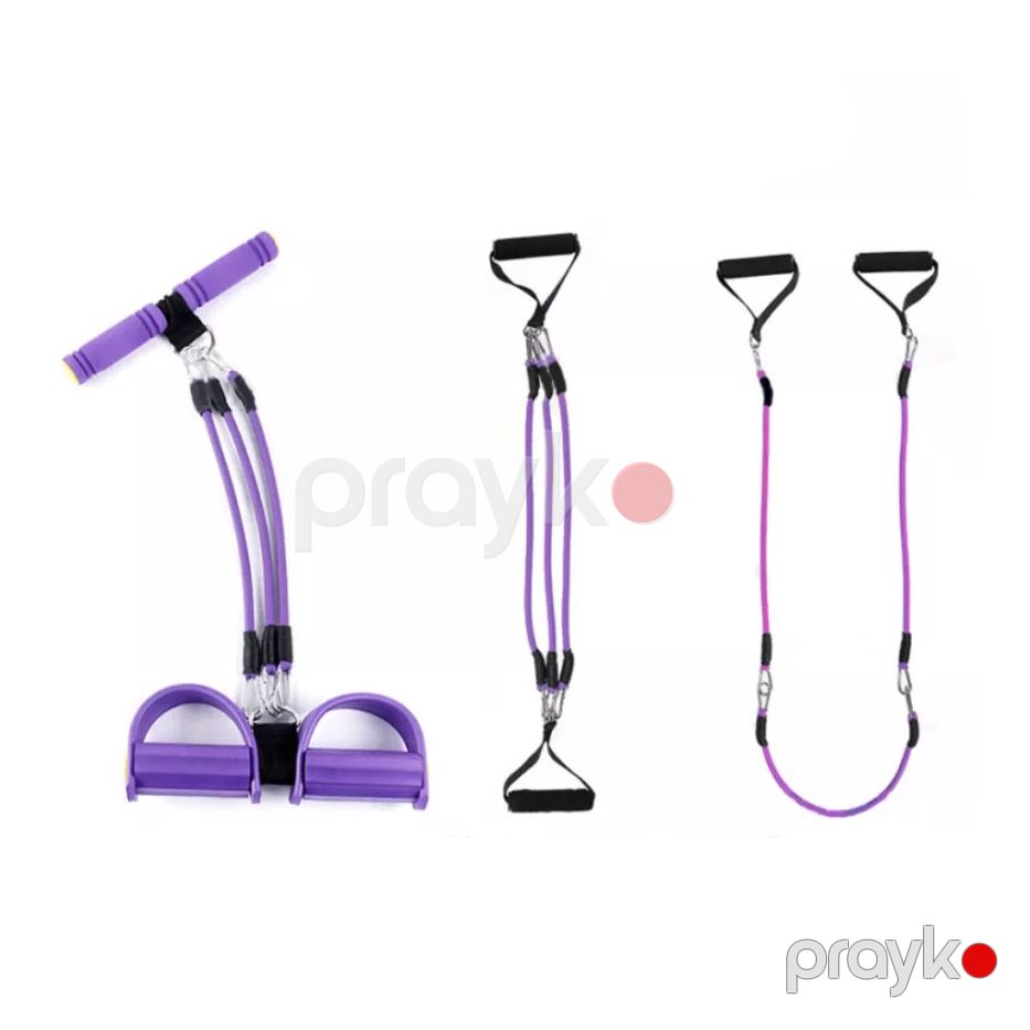 Çox Funksiyalı Pedallı Rezin Espander 3x Jqut — Fitness və simulyatorlar, Bakı (5)