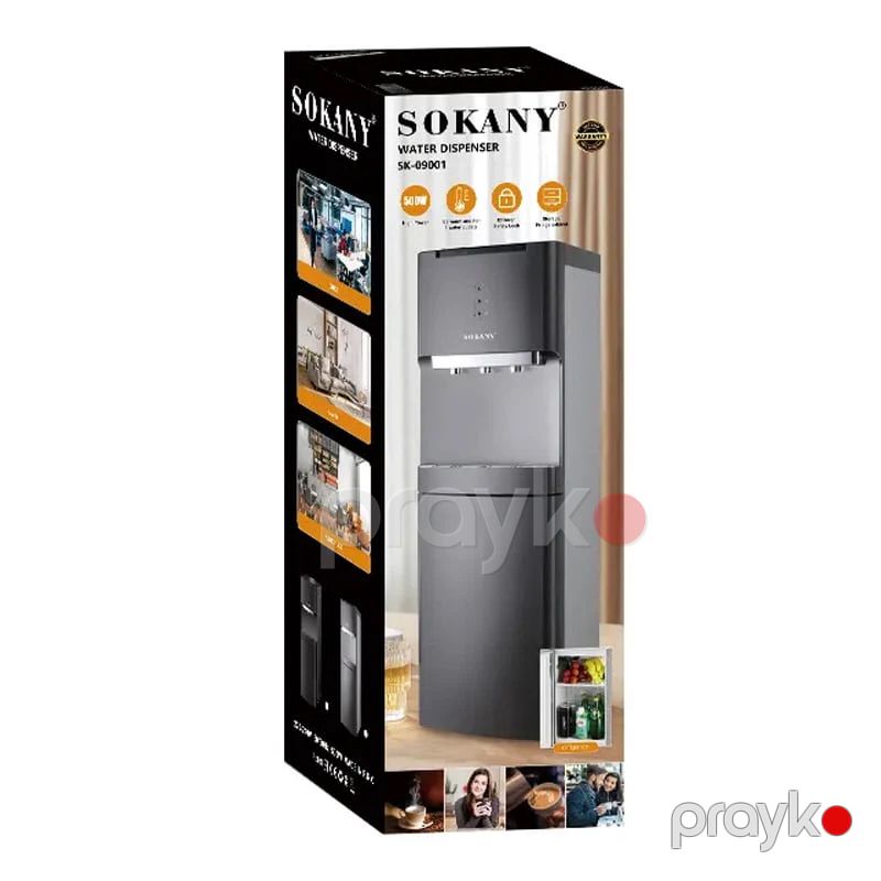 Sokany SK-09001 Ofis Üçün Su Soyuducu Dispenser 3 Kranlı Soyuducu Su Dispenseri Soyuq, İsti və Normal Su Temperaturuna Sahib Soyuducu — Soyuducular, Bakı (6)