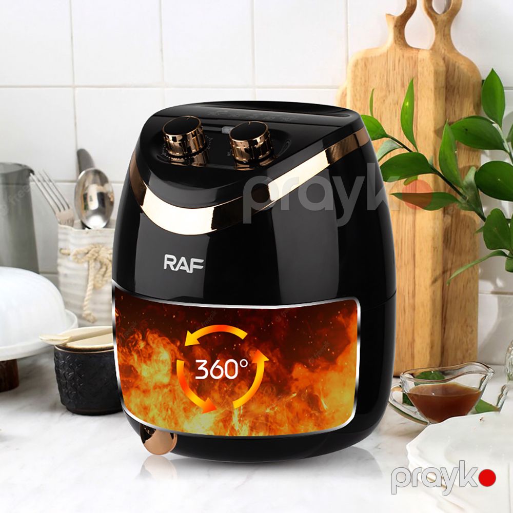 RAF R.5232b Hava Frütözü Yapışmaz Səth 5.8L Böyük Tutumlu Manual İdarəetmə 1500W — Digər mətbəx texnikası, Bakı (3)