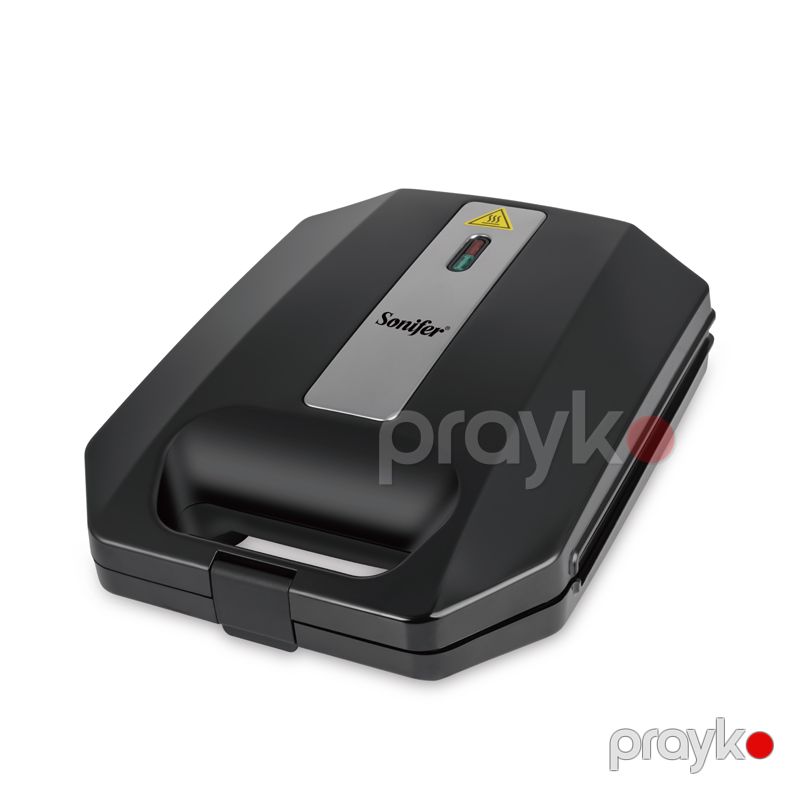 Sonifer SF-6192 2025 - Toster, 1400w Güc, Yapışmayan Örtüklü Plitəli Elektrikli Qril Plitəsi Sendviç Hazırlayıcısı — Toster və vaflyasıcı, Bakı (3)