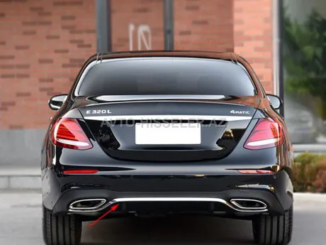 Mercedes W213 E300 arxa buferin nikeli xromu — Bakı