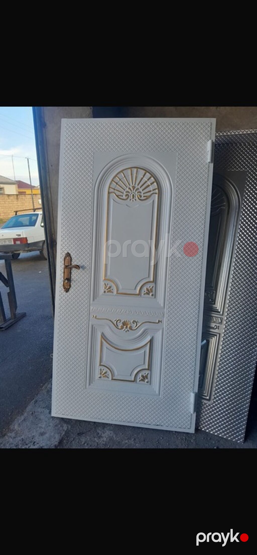 Seyf qapılar – 160 AZN - Material: metal seyf tipli giriş qapıları — Pəncərələr, qapılar, balkonlar, Bakı (3)