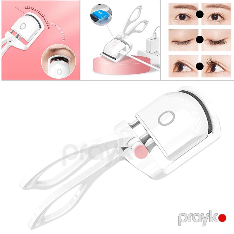 Qadınlar Üçün USB Şarjlı Təkrar Doldurula Bilən Elektrikli Kiprik Qatlayıcı Daşınması Asan Protativ Effektli Kiprik Bükücü — Gözəllik və səhiyyə, Bakı (3)