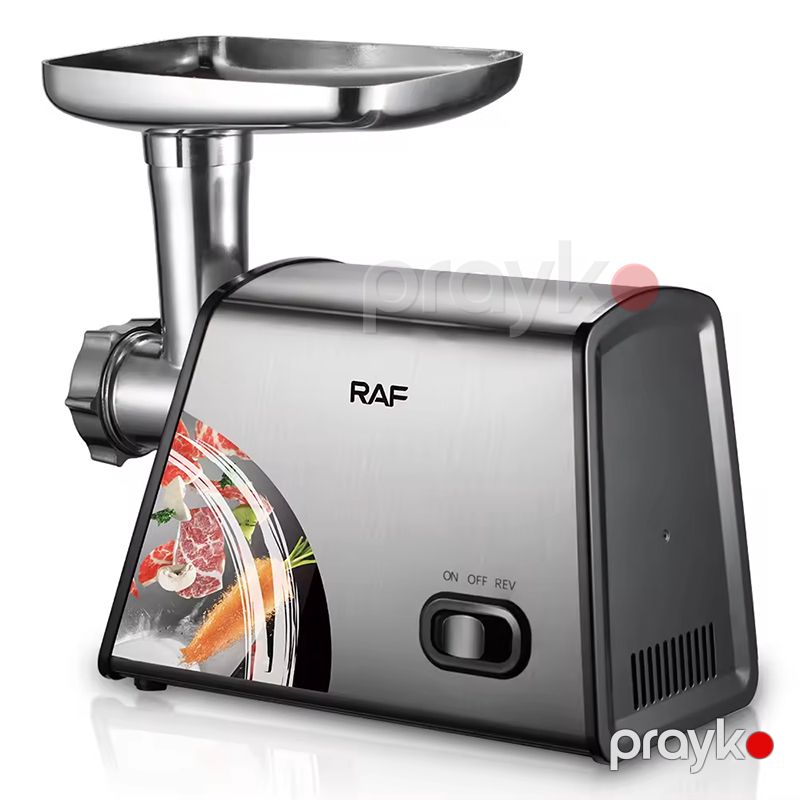 RAF R.3378 Elektrikli Ətçəkən Maşın Paslanmaz Polad Ətçəkən Maşın Yüksək Güclü 2000W — Digər mətbəx texnikası, Bakı (3)