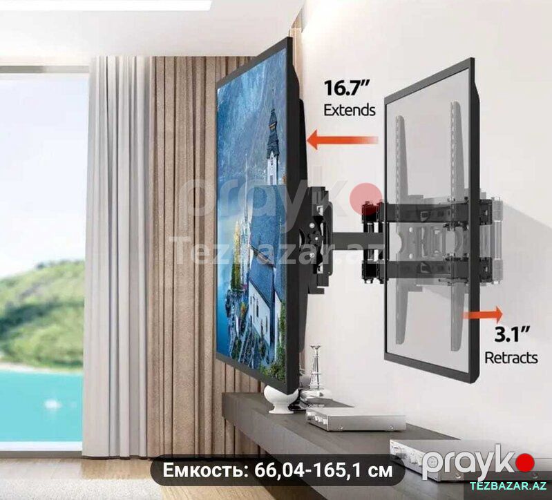 Tv kronşteynlərin satışı — Televizorlar, Bakı (9)