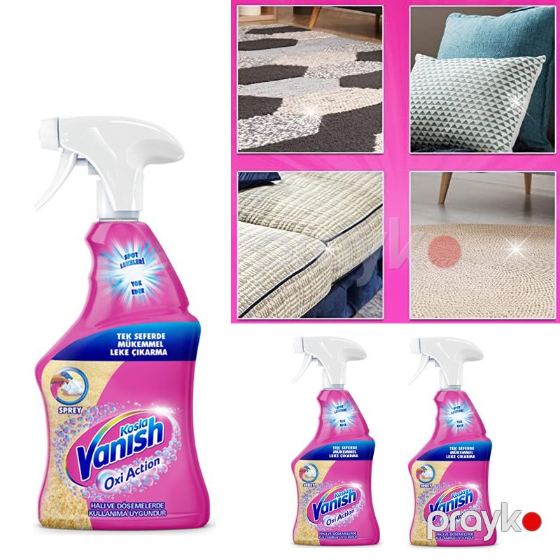 Vanish Kosla Oxi Action Xalça Spreyi 500 Ml Vanish Ləkə Təmizləyici Sprey Kosla Oxi Action — Mallar, Bakı (2)