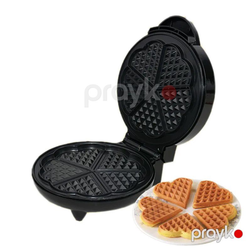 Çoxfunksiyalı Səhər Yeməyi Üçün Elektrikli Vafli Hazırlayan Toster İki Tərəfli Waffle Hazırlayan — Toster və vaflyasıcı, Bakı (6)