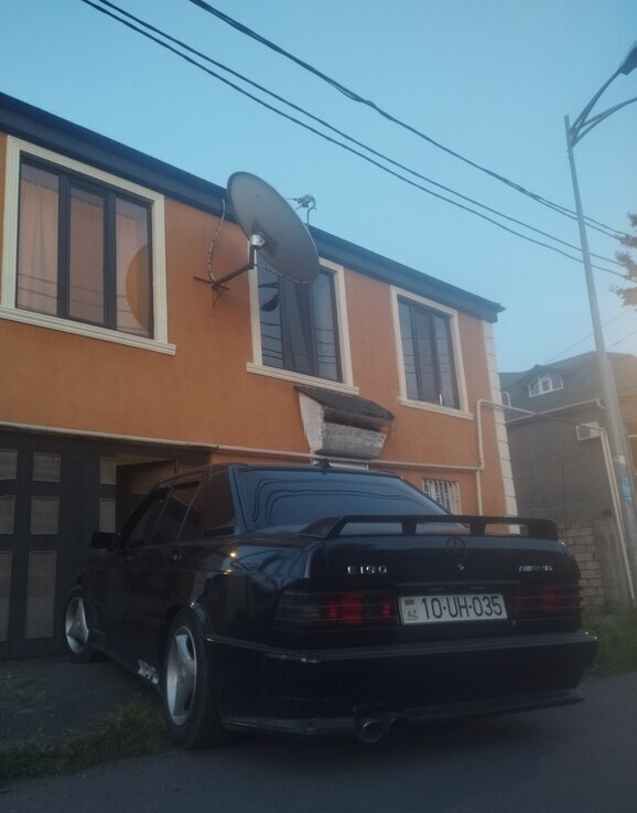 Mercedes 190, 1989 il, 456000 km 10-UH-035 — Avtomobillər, Zaqatala (11)