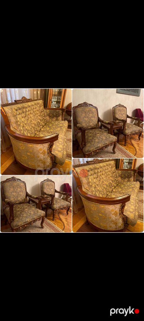 İşlənmiş, Divan, 2 kreslo — Bakı