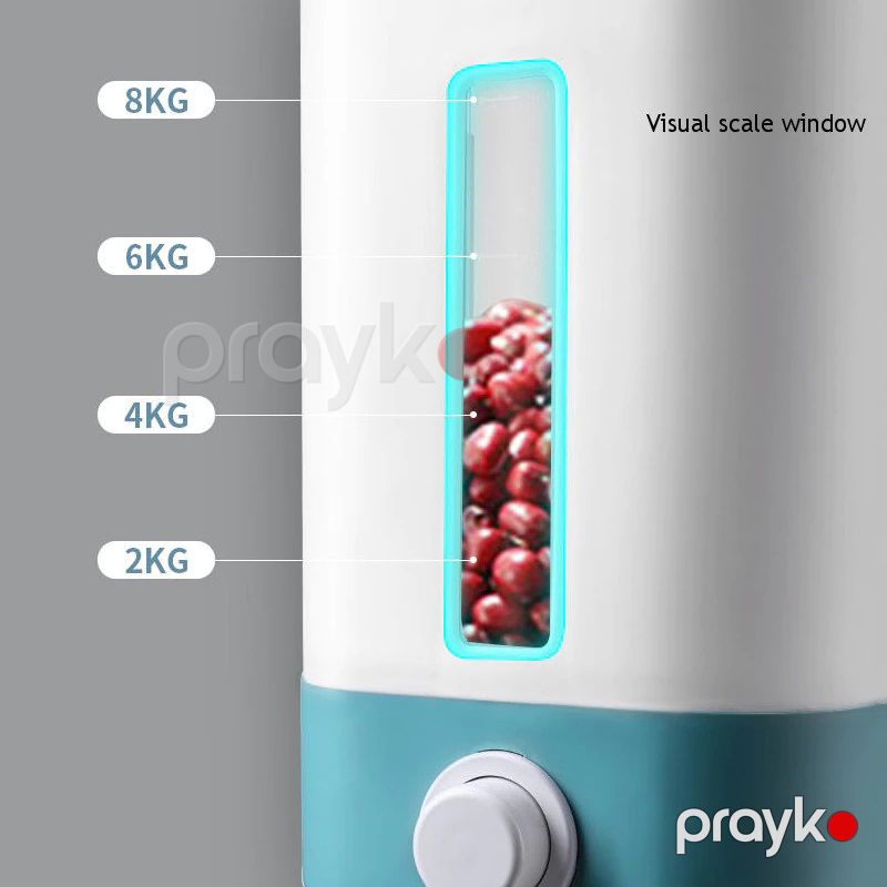 Wonderlife Avtomatik Çalışan qutu və Ölçülü qab Mətbəx Qida Konteyneri Düyü Konteyneri — Qablar və mətbəx əşyaları, Bakı (6)