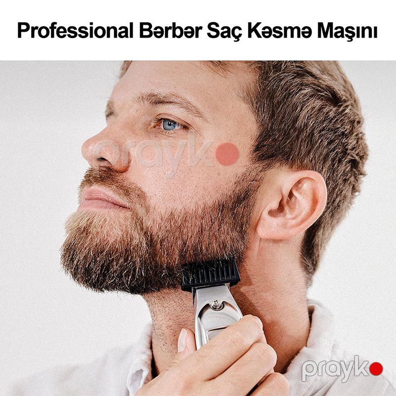 DSP Simsiz Saç Kəsmə Maşını Yüksək Keyfiyyətli Saç Kəsici Professional Bərbər Saç Saqqal Kəsicisi — Usturalar, trimmerler və epilyatorlar, Bakı (3)