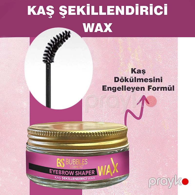 Bs Bubbles Cosmetic Qaş Şəkilləndirici Sabun Xanımlar Üçün Qaş Sabitləyici Bs Wax Eyebrow Shaper — Gözəllik və səhiyyə, Bakı (5)