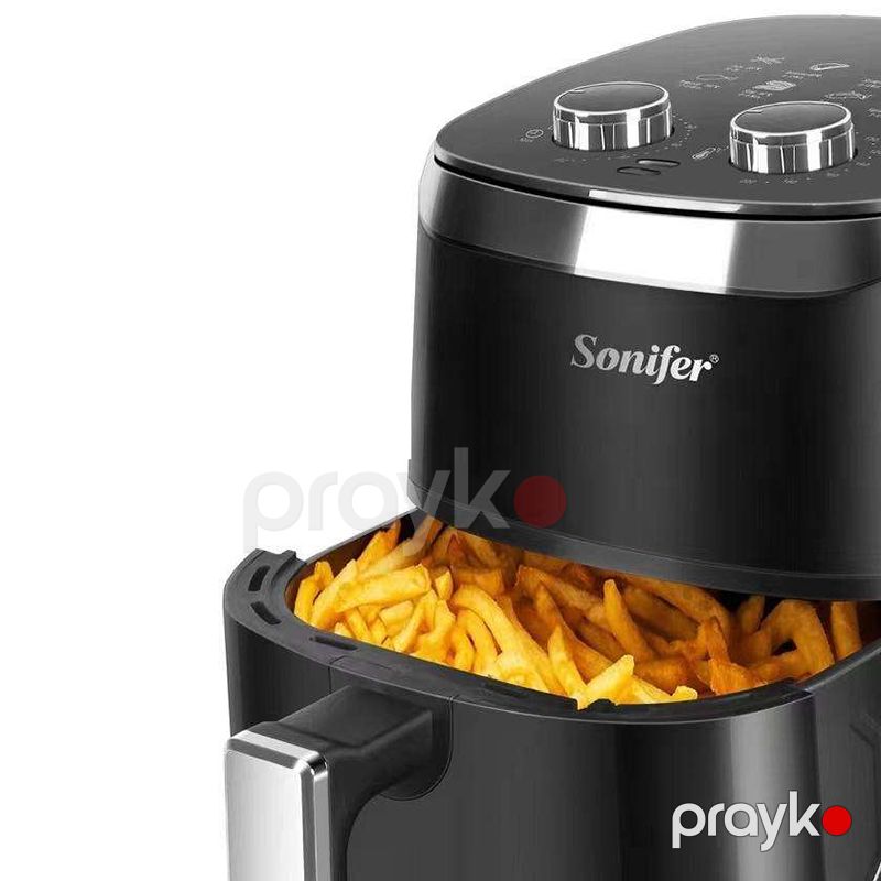 Sonifer SF-1009 Çoxfunksiyalı Qızardıcı Hava Fritöz 4.2L Tutumlu Airfryer 1400 W — Digər mətbəx texnikası, Bakı (2)
