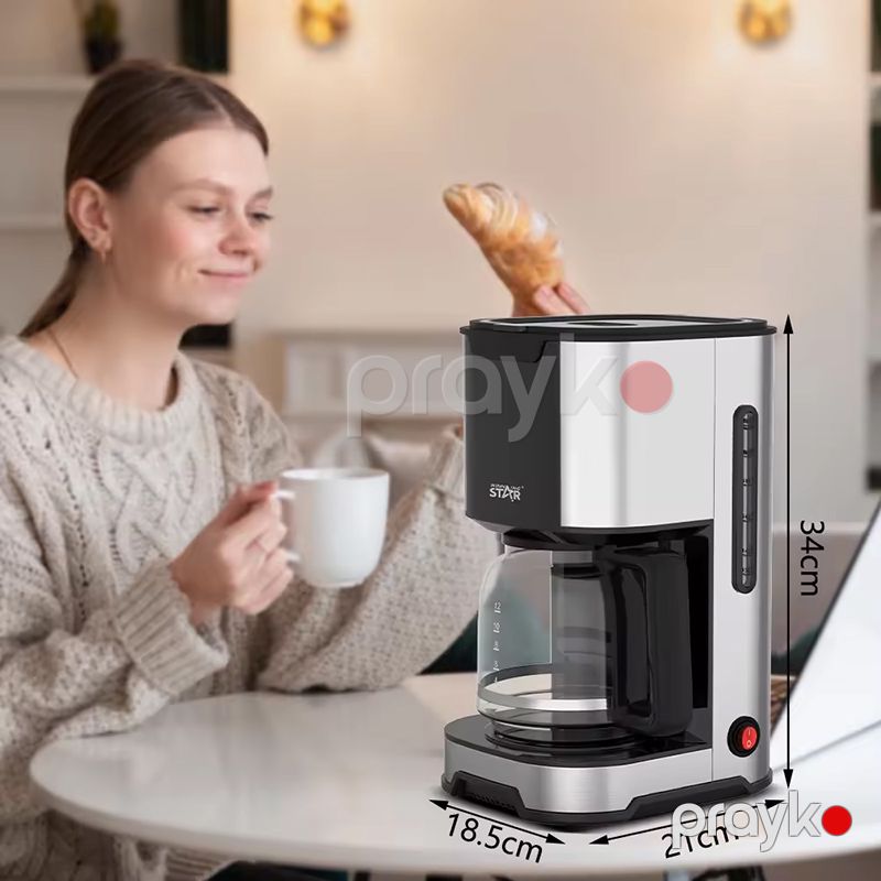 Wınnıng Star ST-9708 Kofe Dəmləyən Maşın Kofe Aparatı 1000W — Digər mətbəx texnikası, Bakı (5)