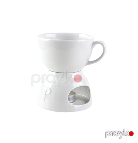 Fondü üçün kasa Porland 04AP012742, 320 ml, ağ — Bakı