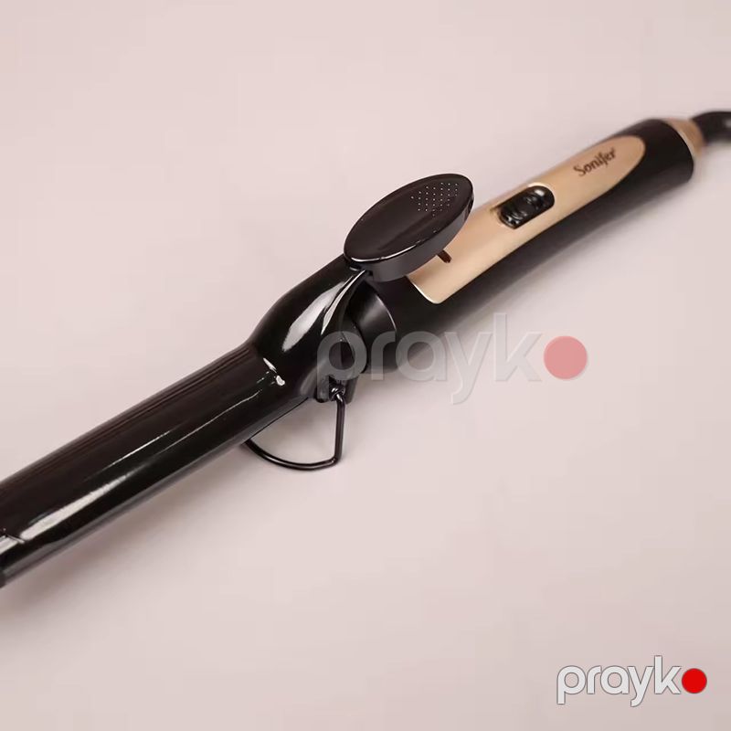 Sonifer SF-9585 Peşəkar Elektrikli Saç Burma Feni Qıvrım Saçlar Üçün Buruq Ütü Feni Maşa — Fən, Bakı (2)