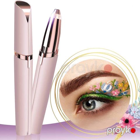 Qadınlar Üçün 2-si 1 Arada Elektrikli Üz Təraş Maşını Protativ Ağrısız Flawless Qaş Epilyasiya Qələmi — Bakı