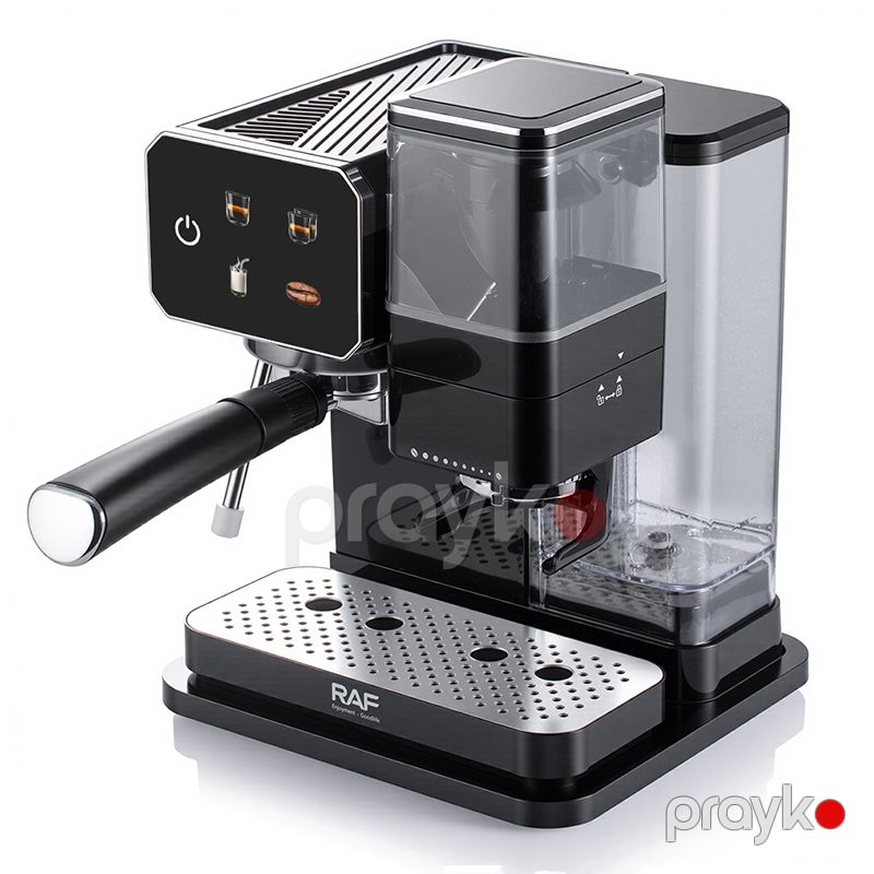 RAF R.0204 Qəhvə Maşını Yeni Dizaynda Üstün Keyfiyyetli Qəhvədəyirmanı Avtomatik Espresso Maşını Ağıllı Qəhvə Hazırlayan — Digər mətbəx texnikası, Bakı (3)