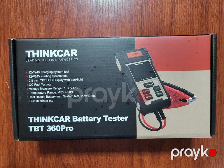 "Thinkcar TBT 360 Pro" testr akkumulyatoru — Ehtiyat hissələri və aksesuarlar, Bakı (2)