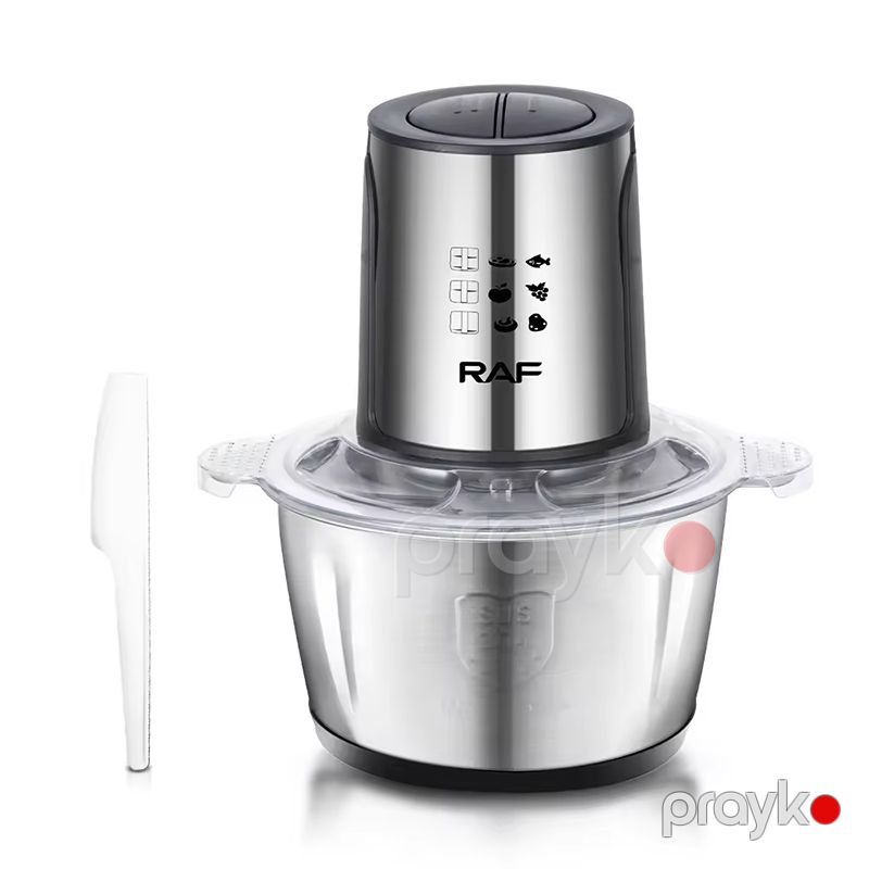 Paslanmayan Poladdan RAF Qiyməçəkən 250W 2L Portativ Yüksək Keyfiyyətli Mətbəx Doğrayayıcısı R.7019 — Blenderlər, xırdalayanlar və mikserlər, Bakı (5)