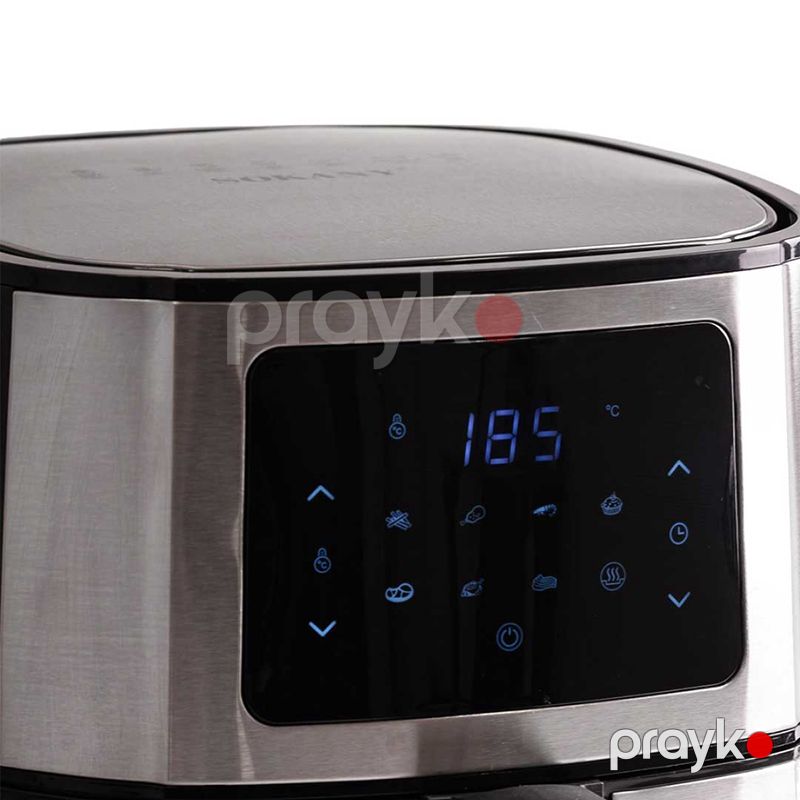 LED Sensor Ekranlı Sokany, Air Fryer 7L 1700W Gümüş Hava Fritözü Çoxfunksiyalı Rəqəmsal Yağsız Fritöz Sk-Zg-8048 — Digər mətbəx texnikası, Bakı (3)