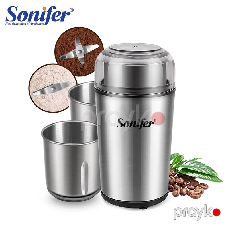 Sonifer SF-3552 Çoxfunksiyalı Üyüdücü Elektrikli Qəhvə Üyüdən Yüksək Keyfiyyətli Qəhvə Çəkən Kofe Ədviyyat Üyüdən — Digər mətbəx texnikası, Bakı (2)