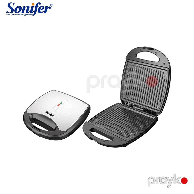 Sonifer SF-6174 Çoxfunksiyalı Elektrikli Toster Sandviç Izgara Hazırlayan 1400W — Toster və vaflyasıcı, Bakı (5)