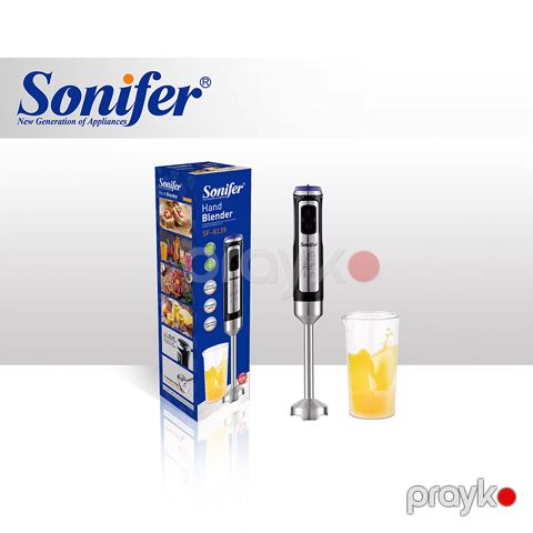 Sonifer SF8139 Çoxfunksiyalı Elektrikli Əl blenderi Yüksək Keyfiyyətli Portativ Əl Blenderi 400W — Bakı