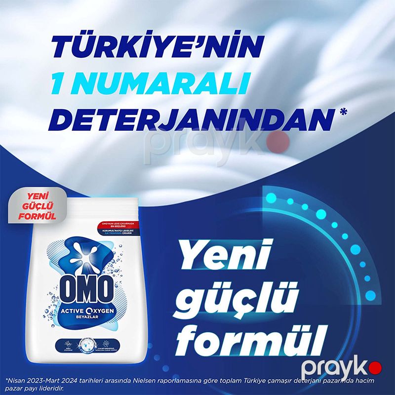Omo Actıve Oxygen 40 Yıkama 6 Kg Super Ekonomi Sık Yıkananlar Beyazlar Toz Deterjan 6kq Beyazlar — Mallar, Bakı (5)