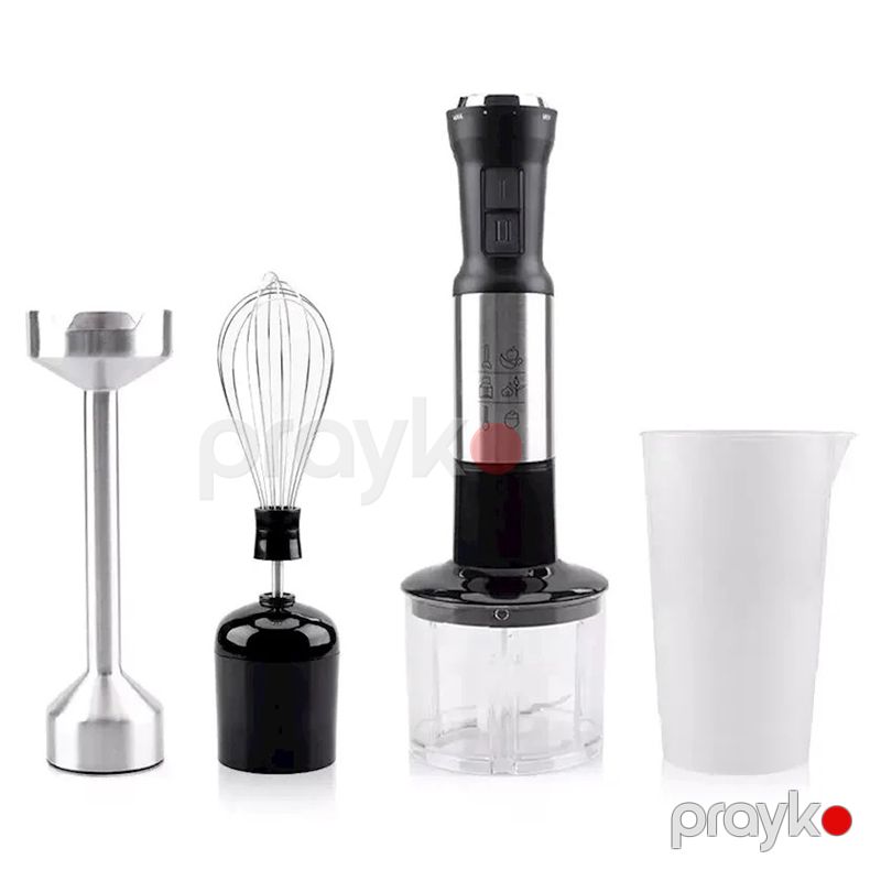 Üstün Keyfiyyətli Manual Blender 4-ü 1 Arada Elektrikli RAF Əl Blenderi Portativ Tərəvəz Doğrayıcı Blender Dəsti 500W Yumurta Çırpıcı — Blenderlər, xırdalayanlar və mikserlər, Bakı (2)
