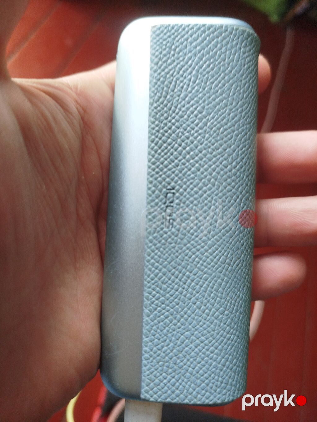 Iqos elektron tütün qızdırma cihazı - Rəng: gümüşü/mavi tonları — Elektronik siqaretlər, Bakı (2)
