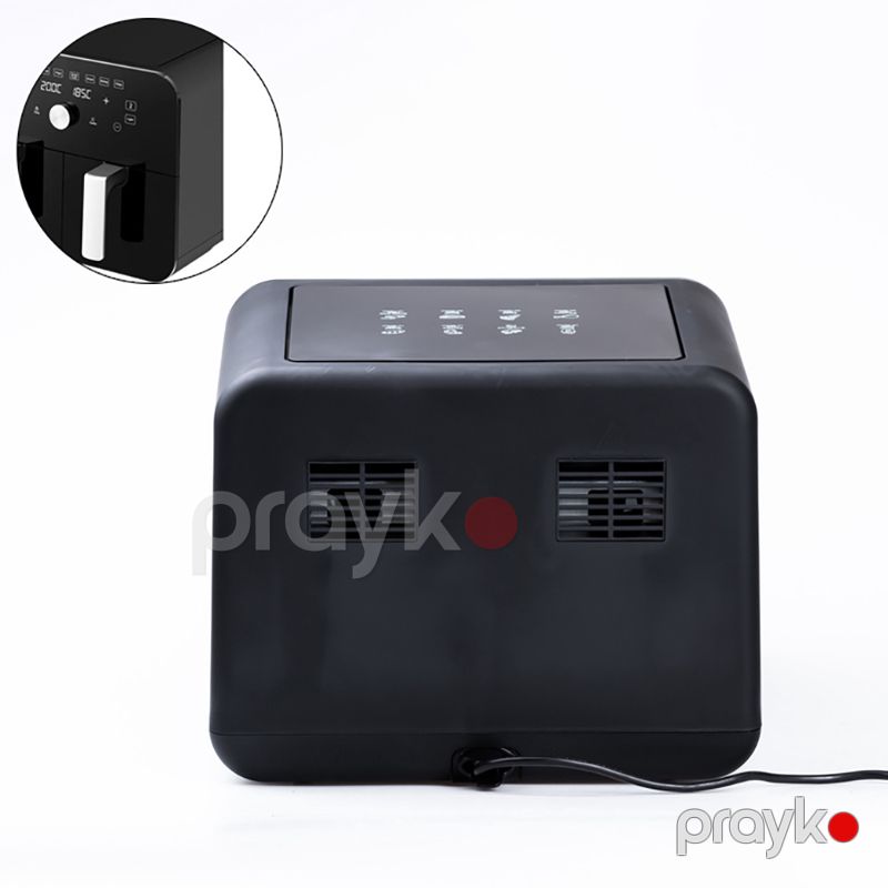 Ikiqat Səbət 10L Elektrikli Hava Fritöz Sokany SK10008 Hava Fritöz Taymer və Termostat Nəzarətli Mexaniki Air Frey 2400 W — Digər mətbəx texnikası, Bakı (5)