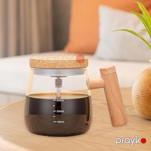 Çoxfunksiyalı Özünü Qarışdıran Portativ Qəhvə Fincanı Elektrikli Yüksək Sürətli Qarışdırıcı Fincan 400ml Kofe Qarışdırıcı — Bakı