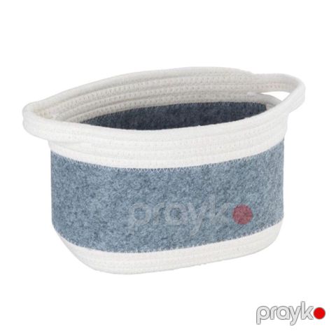 Orqanayzer Wenko Bea, 24x16 sm, poliester, mavi/ağ — Bakı