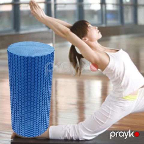 EVA Yoga Köpük Rulo Spor Salonu Egzersiz Spor Yüzen Nokta Fizyolojik Masaj Yoga Slindiri İdman Masaj Aləti Bel Masaj Aləti — Bakı