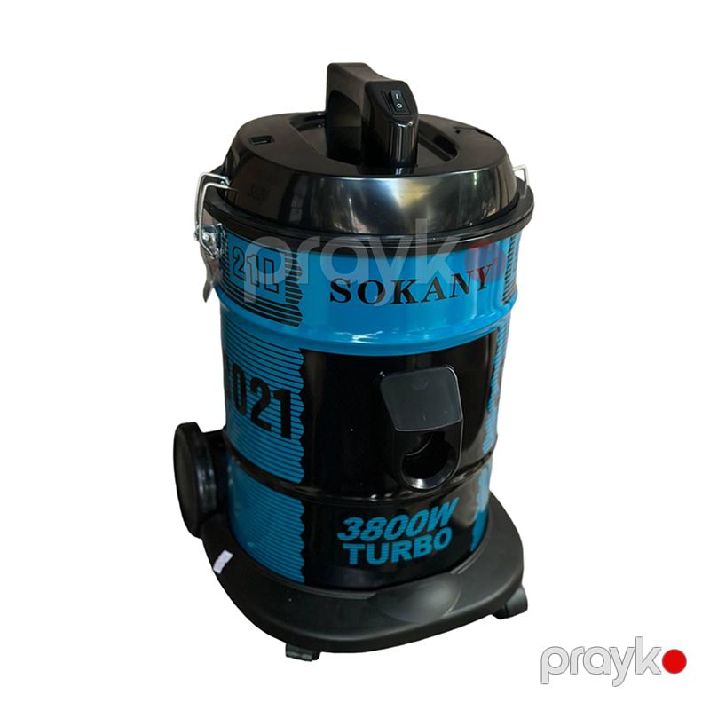 Tozsoran Sokany SK-13021 Mavi 3800 Vatt Gücündə Barabanlı Döşəmə Tozsoranı Elektrikli Tozsoran Vacuum Cleaner — Tozsoran, Bakı (5)