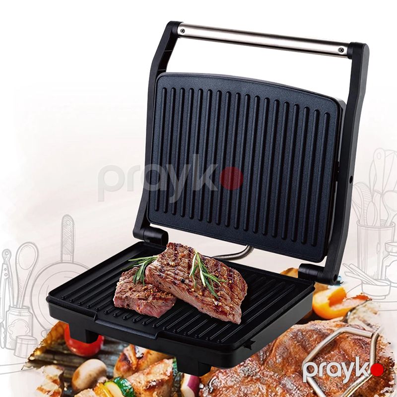 Sonifer SF-6119 Yüksək Təziqli Elektrikli Qril Toster Sandviç Biftek İzgaralar Hazırlayıcı Toster 1800W — Toster və vaflyasıcı, Bakı (2)