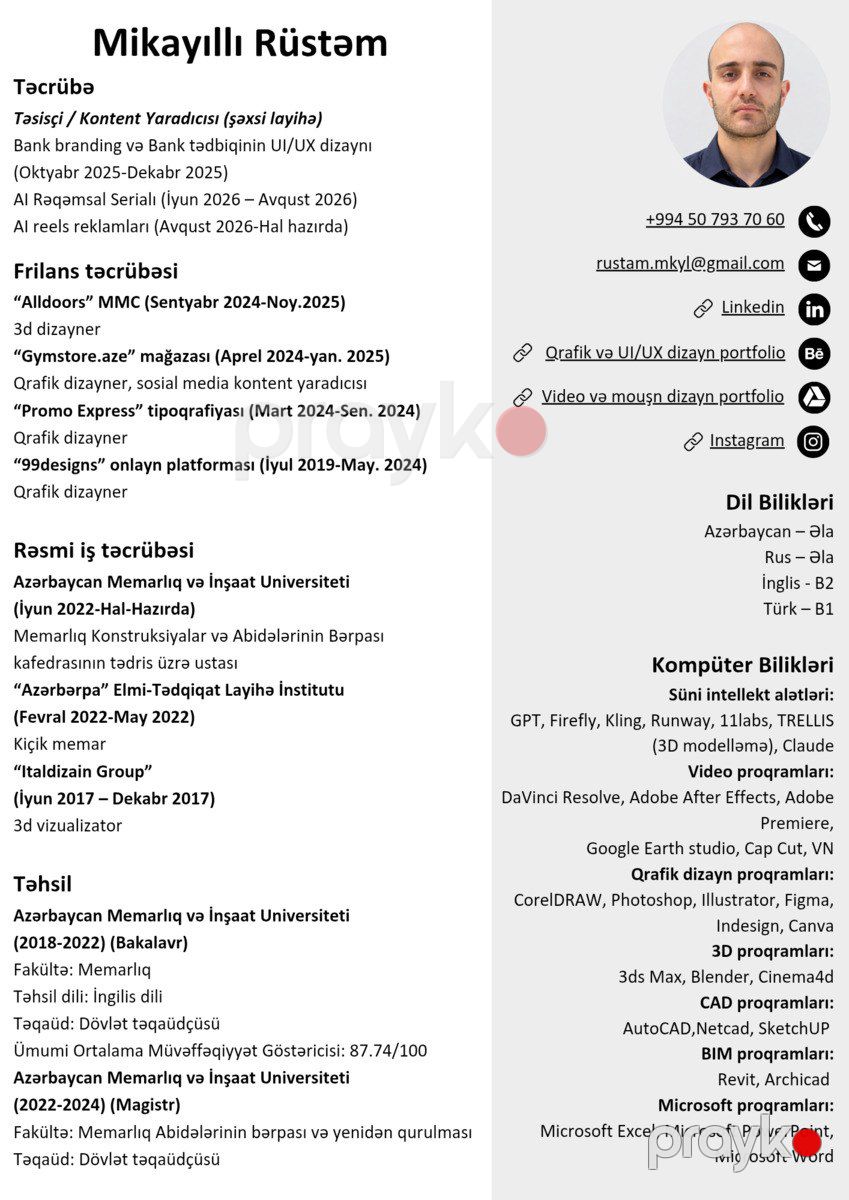 Dizayner və mobiloqraf — Reklama, IT, marketing, Bakı (2)