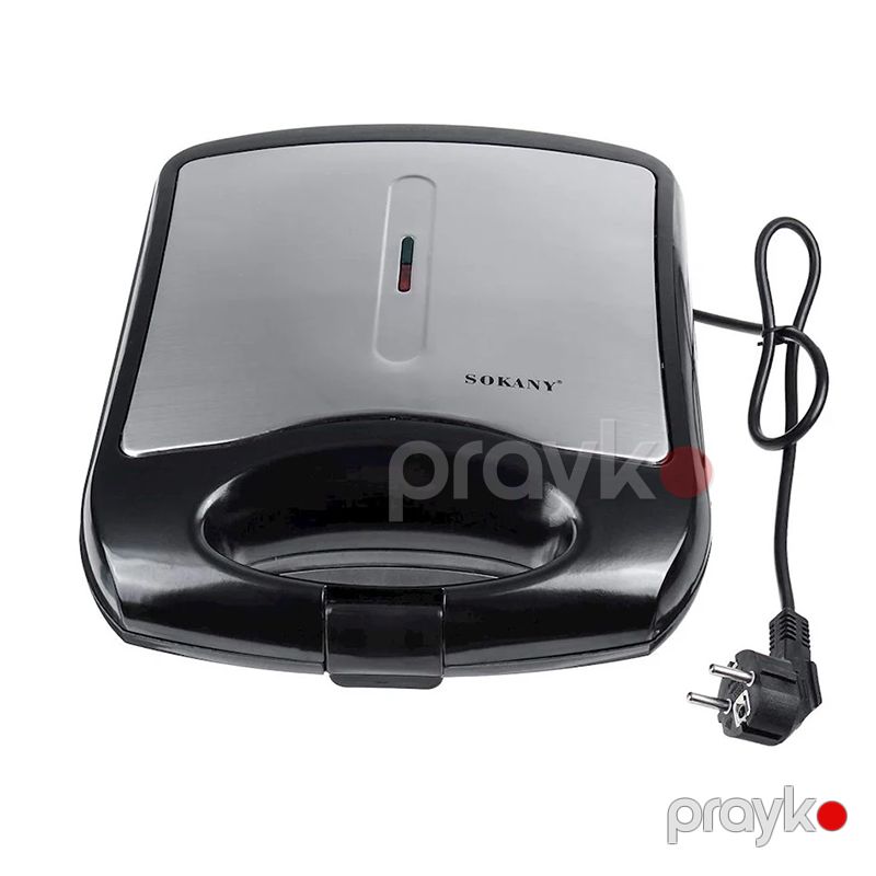 Sokany 811 Çoxfunksiyalı Elektrikli Toster Yapışmaz Səth Sandviç Hazırlayan Toster 1400W — Toster və vaflyasıcı, Bakı (5)