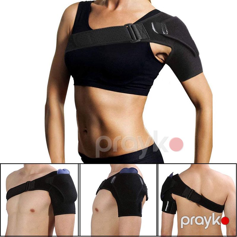 Tənzimlənən Ortopedik Tək Çiyin Elastik Korseti İdman Fitness Dəstəyi Ağrı Kəsici Yumşaq Korset Reabilitasiyası Çiyin Band — Gözəllik və səhiyyə, Bakı (4)