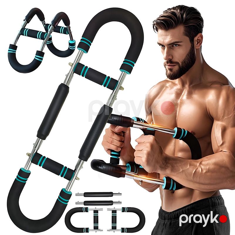 Tənzimlənən Sinə Qol Məşq Aləti Portativ Yay Müqaviməti Qol Təlimçisi, Qol Məşq Avadanlığı Əzələ Təlimi Fitness Espanderi — Fitness və simulyatorlar, Bakı (4)
