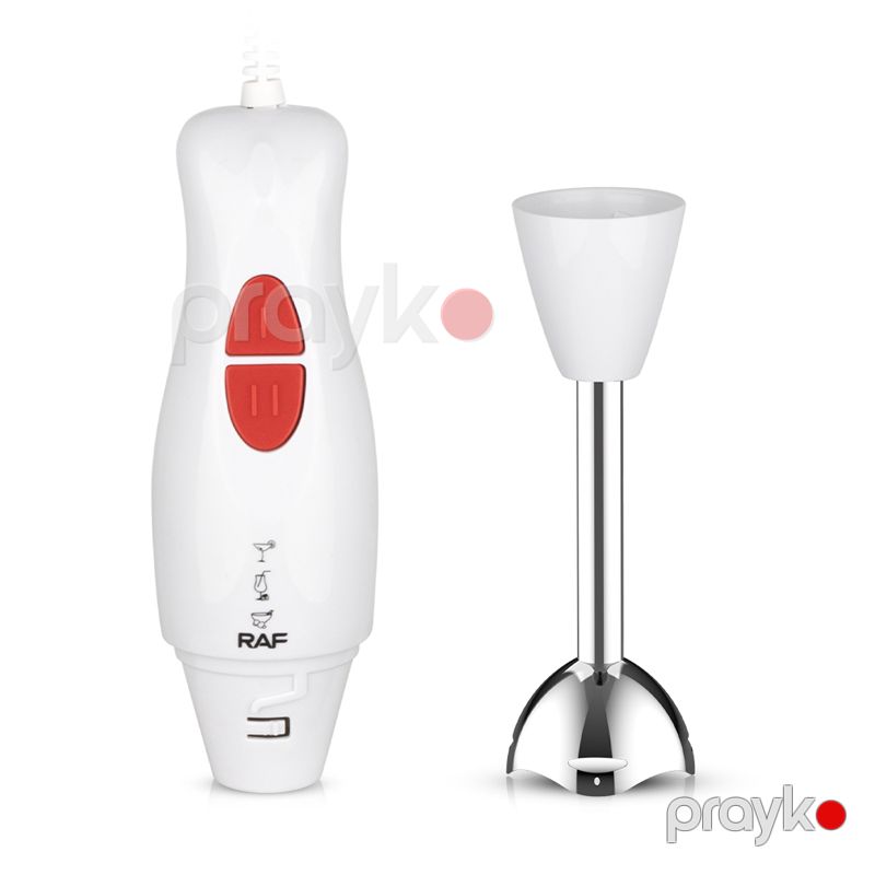 RAF R.325W - 1000W Dəyişkən Sürətli Əl Blenderi, Körpə Qidası Emalı üçün Məişət İstifadəsi üçün Çoxfunksiyalı Əl Blenderi, Paslanmayan Polad Bıçaqlar — Blenderlər, xırdalayanlar və mikserlər, Bakı (3)