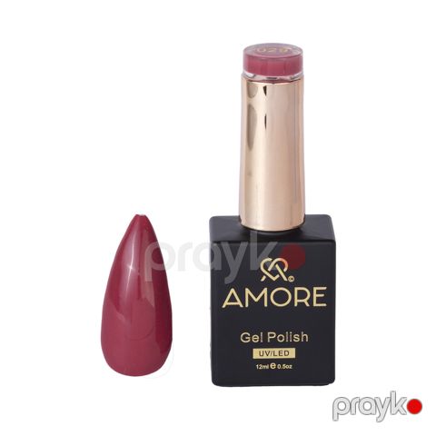 Dırnaqlar üçün gel-lak Amore 29, tünd qırmızı, 12 ml — Bakı