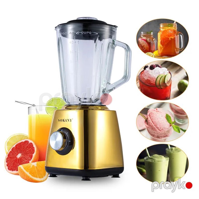 2-də 1 Arada Çoxfunksiyalı Elektrikli Şüşə Blender 500W Qida Prossesoru Yüksək Gücə Malik Şirəçəkən Maşın İki Dişli Qəhvə Dəyirmanı — Blenderlər, xırdalayanlar və mikserlər, Bakı (3)
