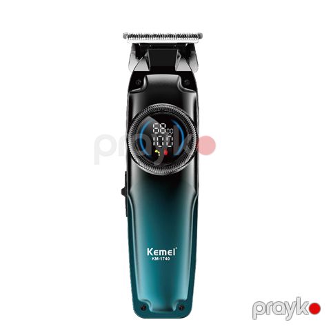 Kemei KM-1740 - Trimmer Saç Baxımı üçün Saç Kəsici Maşın 6800RPM 5W Güclü Saç Kəsicisi — Bakı