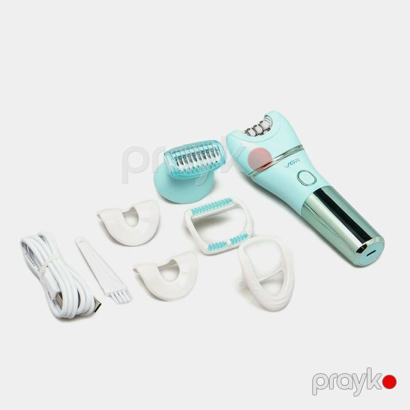 VGR V-753 - Epilyator Simsiz Elektrikli Epilyator Dəyişdirilə Bilən Başlıq — Usturalar, trimmerler və epilyatorlar, Bakı (5)