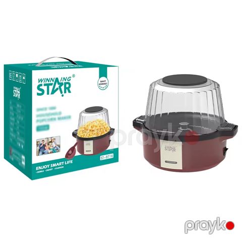 Wınnıng Star ST-9716 Elektrikli Popkorn Aparatı Portativ Popkorn Aparatı — Bakı