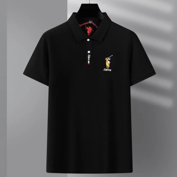 Polo Stpoing trikotaj kişi köynəyi 100% pambıq — Kişi geyimi, Bakı (2)